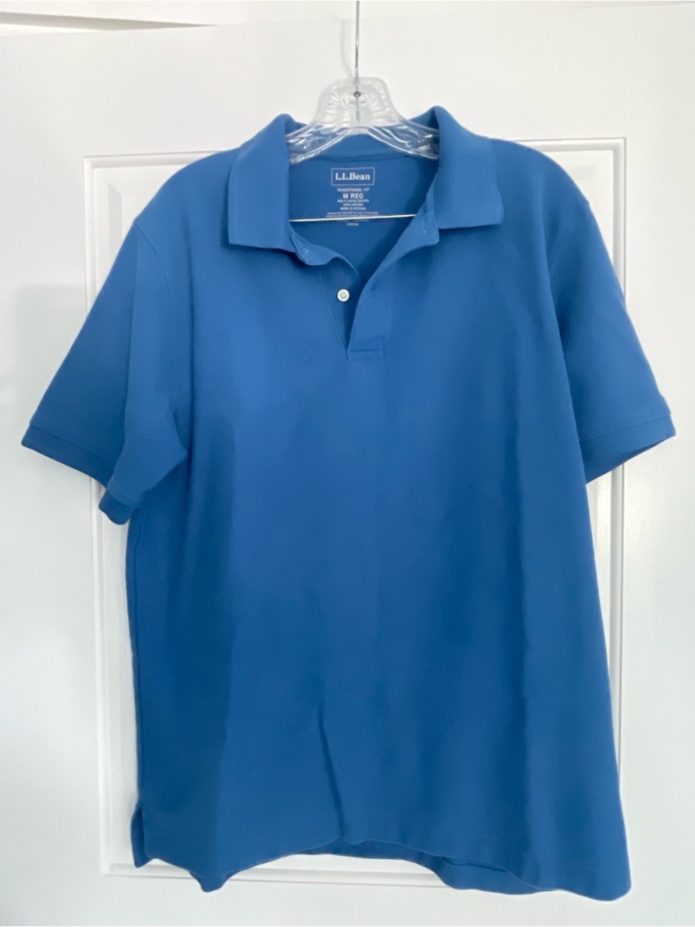 L.L. Bean Men's Royal Blue Polo Shirt